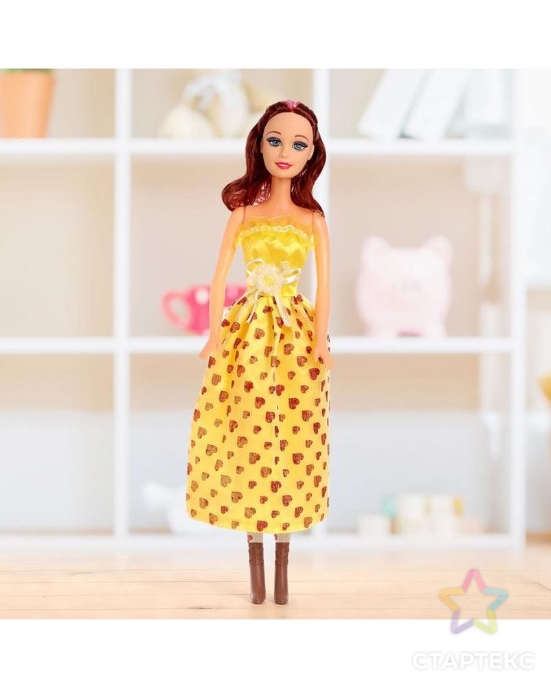 Кукла «Таня» со звуком, в платье, высота 54 см, цвета МИКС арт. СМЛ-73374-1-СМЛ0004437983 5