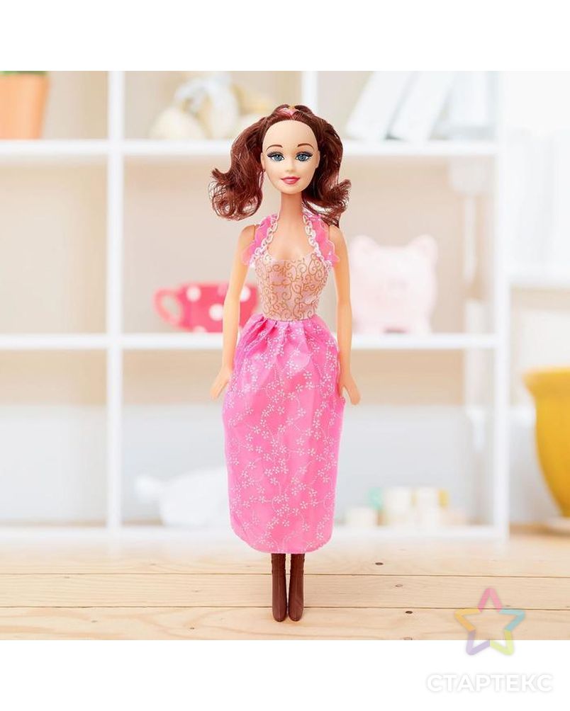 Кукла «Таня» со звуком, в платье, высота 54 см, цвета МИКС арт. СМЛ-73374-1-СМЛ0004437983 6