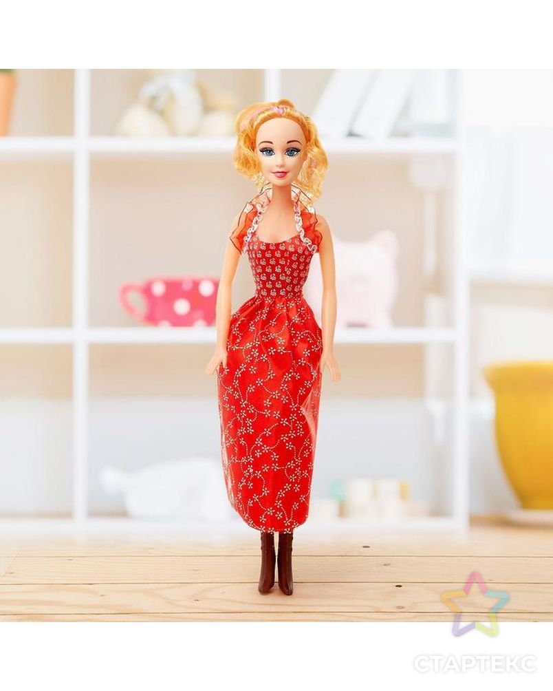 Кукла «Таня» со звуком, в платье, высота 54 см, цвета МИКС арт. СМЛ-73374-1-СМЛ0004437983 8
