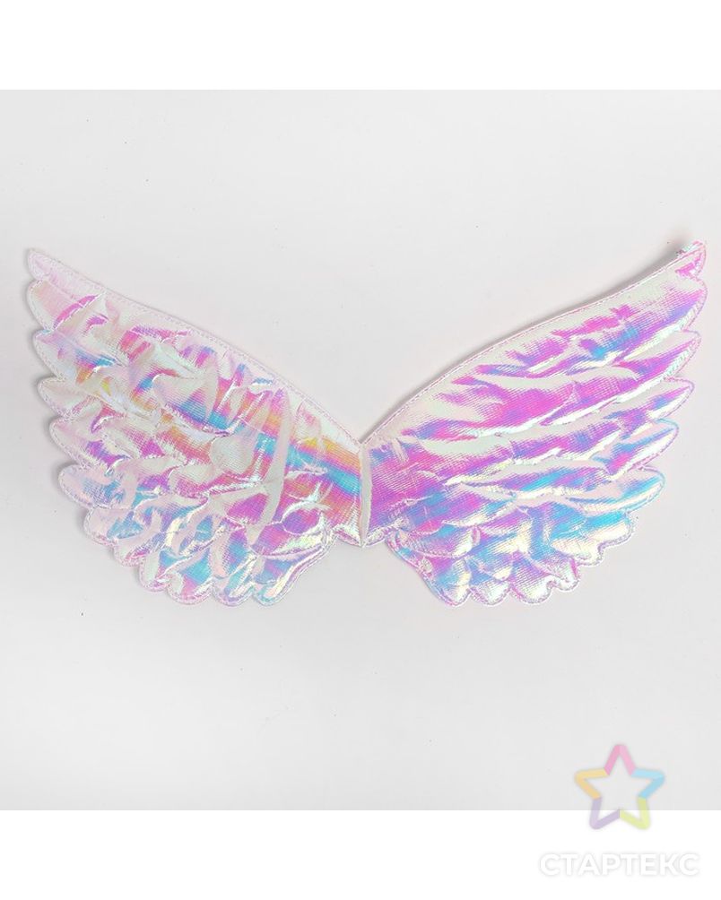 Карнавальные крылья «Ангелочек», для детей, цвет белый арт. СМЛ-71609-1-СМЛ0004440589