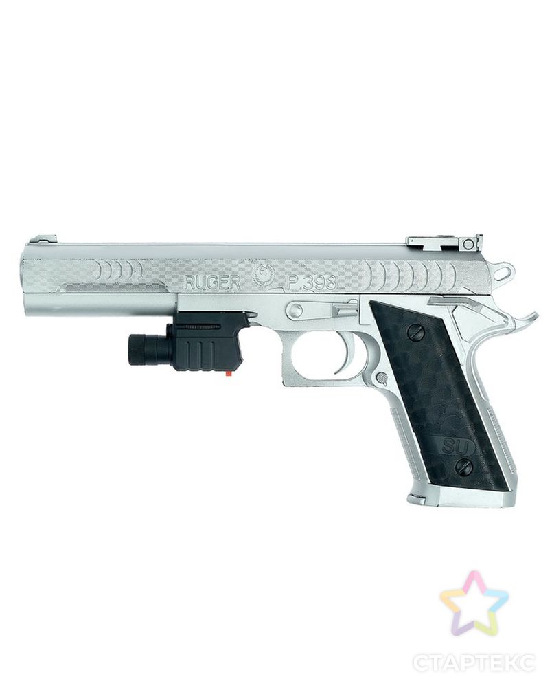 Пистолет пневматический Ruger P.398, с лазером арт. СМЛ-72544-1-СМЛ0004442299