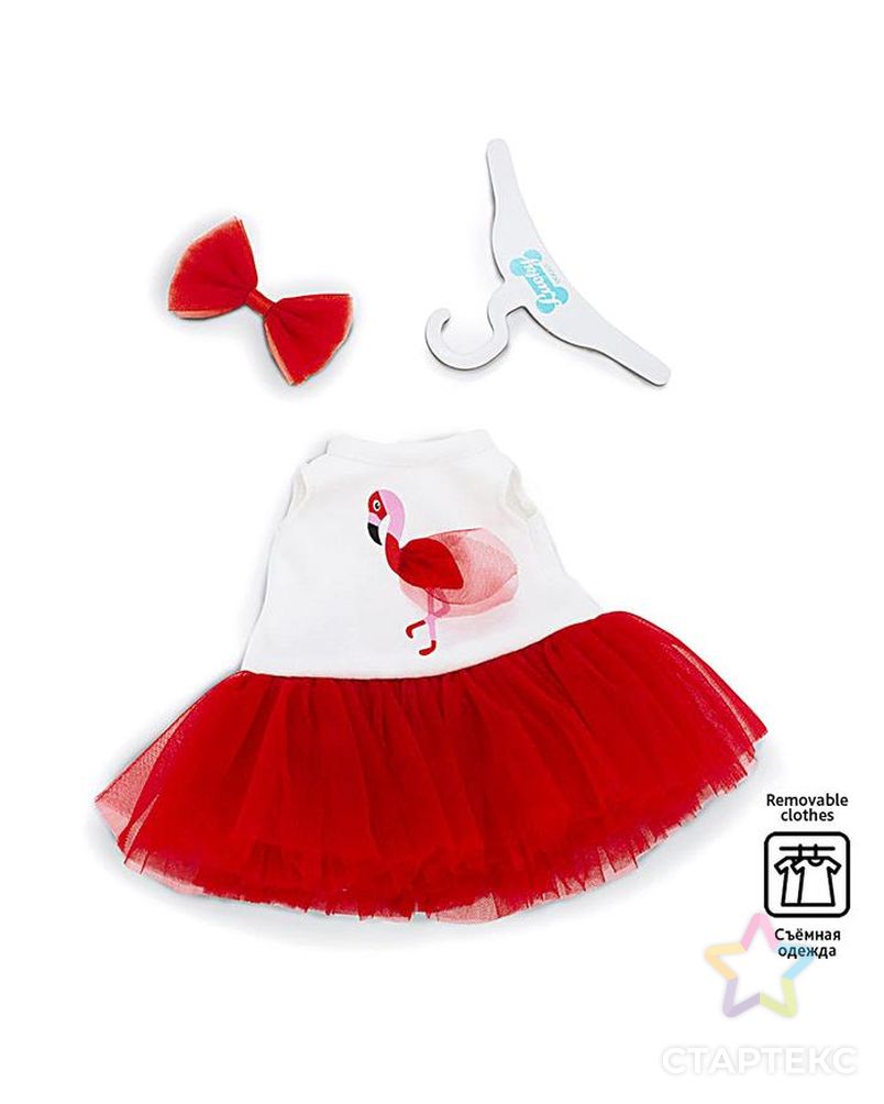Мягкая игрушка Lucky Mimi «Любовь и фламинго», 25 см арт. СМЛ-68398-1-СМЛ0004462105 6