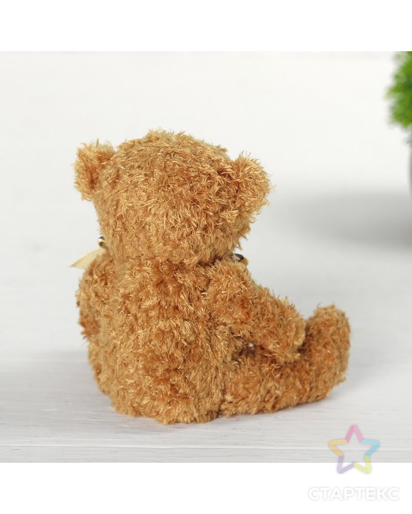 Мягкая игрушка «Медведь с бантиком», цвета МИКС арт. СМЛ-74897-1-СМЛ0004462340 2