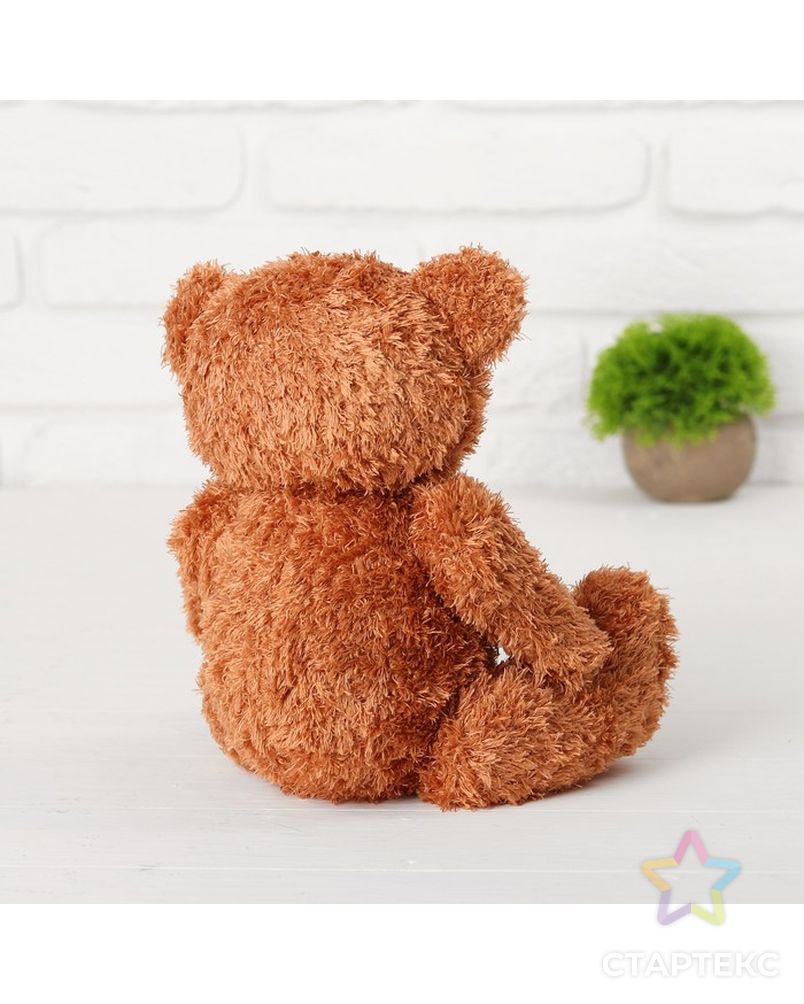 Мягкая игрушка «Медведь с бантиком», 22 см, цвета МИКС арт. СМЛ-74902-1-СМЛ0004462349 2
