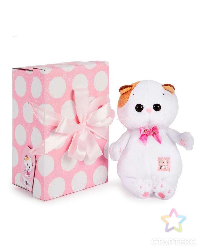 Мягкая игрушка «Кошечка Ли-Ли baby» в юбке с блестками, 20 см арт. СМЛ-126987-1-СМЛ0004467456 5