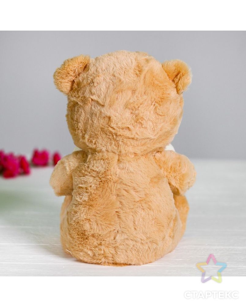 Мягкая игрушка «Медведь с сердцем», цвет бежевый арт. СМЛ-72589-1-СМЛ0004471244 2