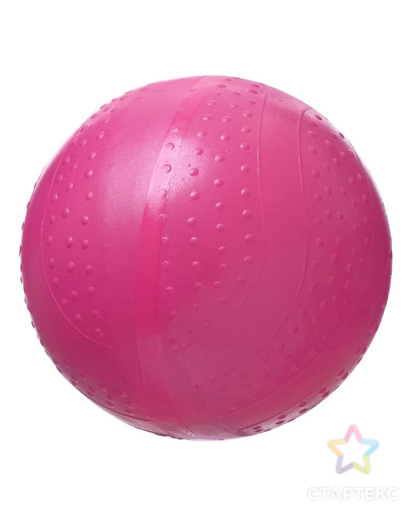 Мяч фактурный, диаметр 7,5 см, цвета МИКС арт. СМЛ-68765-1-СМЛ0004476178 3