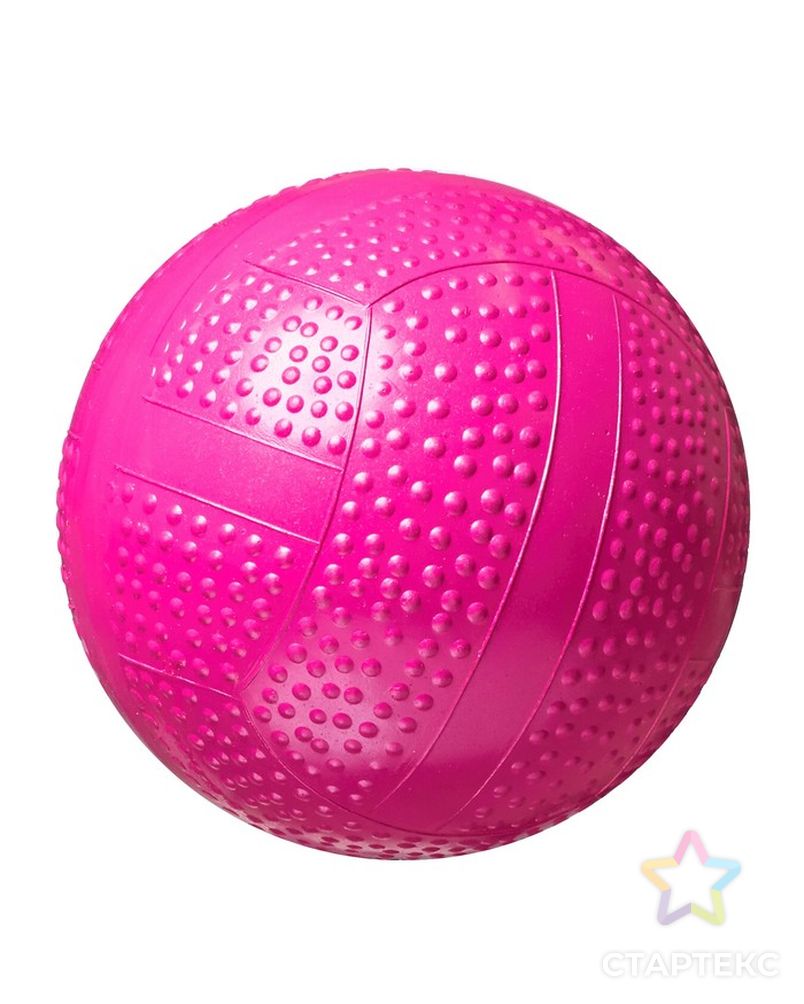 Мяч фактурный, диаметр 10 см, цвета МИКС арт. СМЛ-68767-1-СМЛ0004476180 2