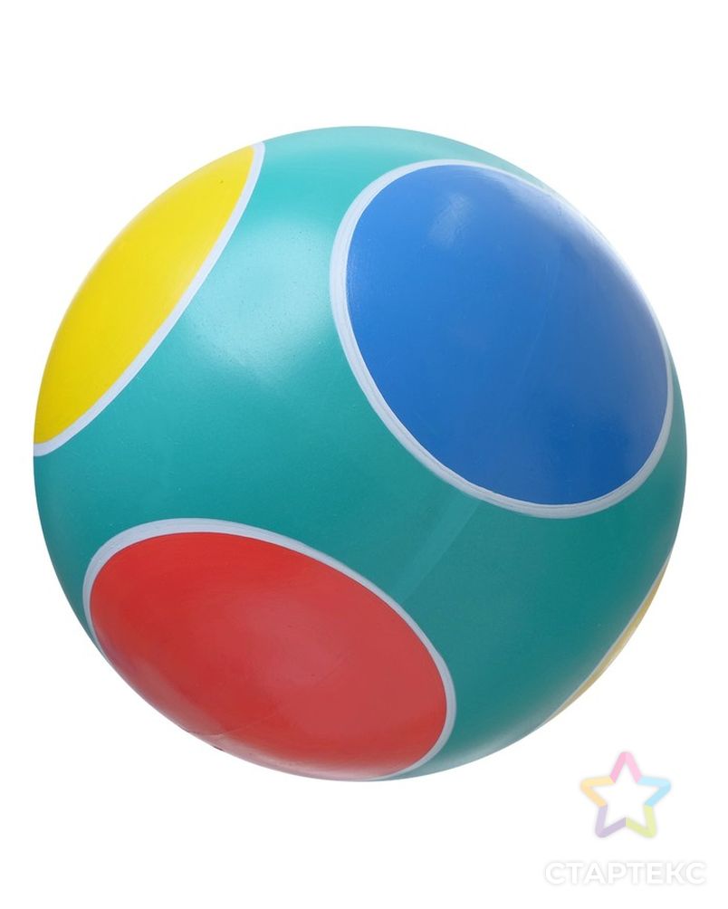 Мяч, диаметр 12,5 см, цвета МИКС арт. СМЛ-68768-1-СМЛ0004476181 6