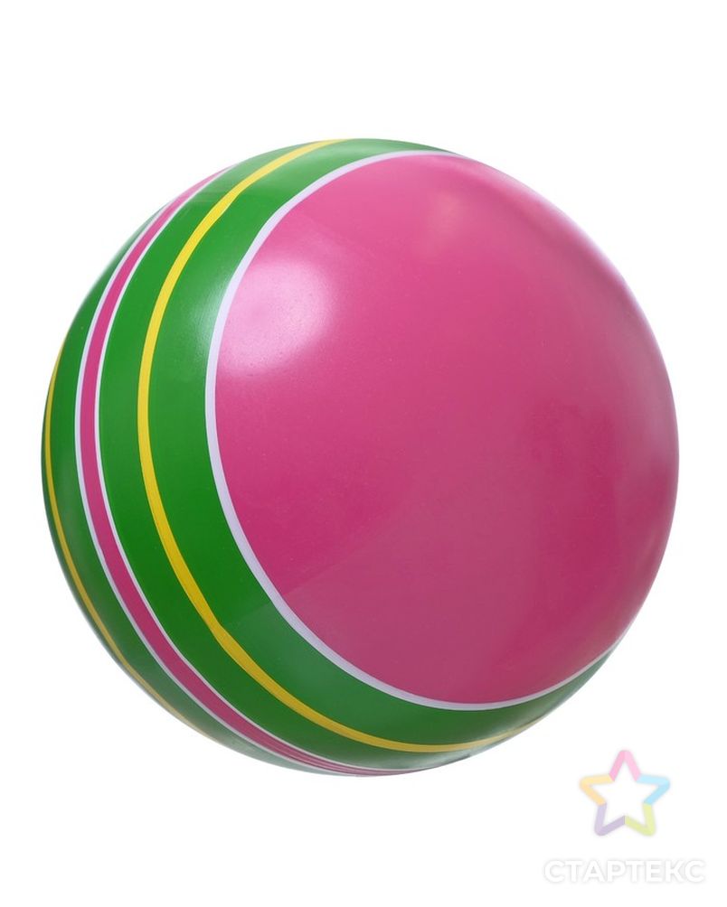 Мяч, диаметр 12,5 см, цвета МИКС арт. СМЛ-68768-1-СМЛ0004476181 10