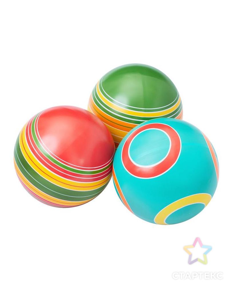 Мяч, диаметр 20 см, цвета МИКС арт. СМЛ-68773-1-СМЛ0004476186 1