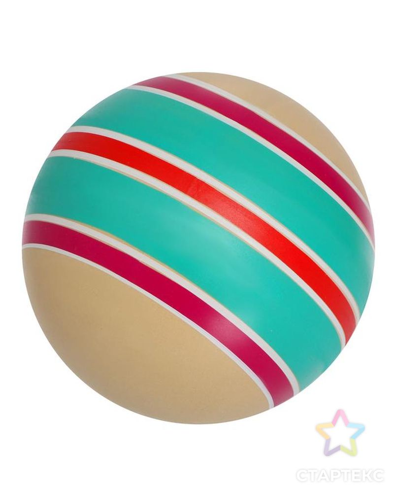 Мяч «Сатурн эко», диаметр 12,5 см, цвета МИКС арт. СМЛ-68776-1-СМЛ0004476189 3