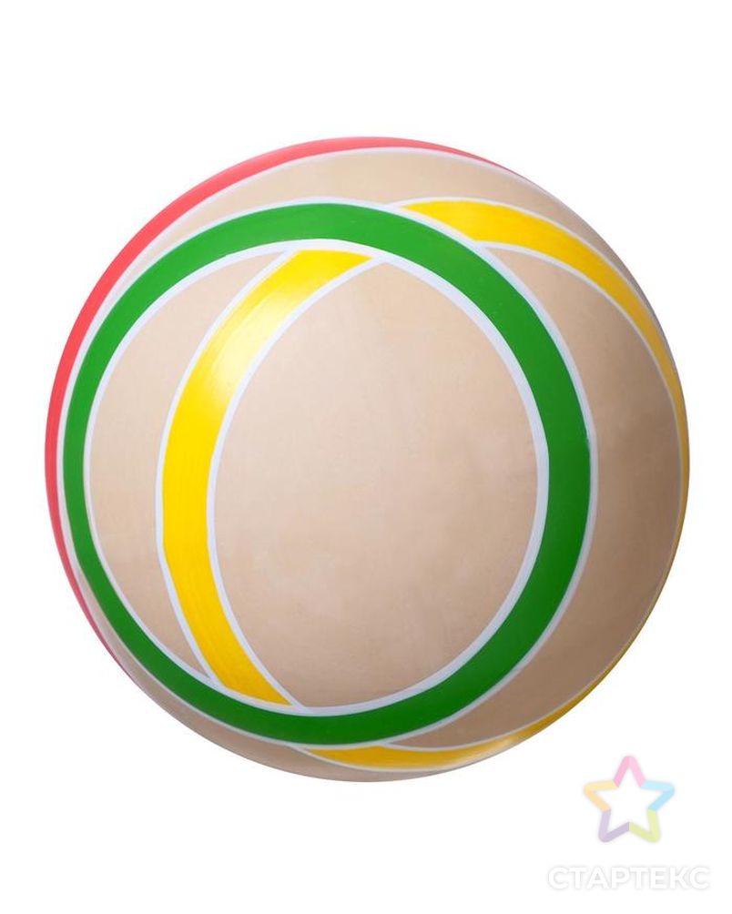 Мяч «Сатурн эко», диаметр 12,5 см, цвета МИКС арт. СМЛ-68776-1-СМЛ0004476189 4