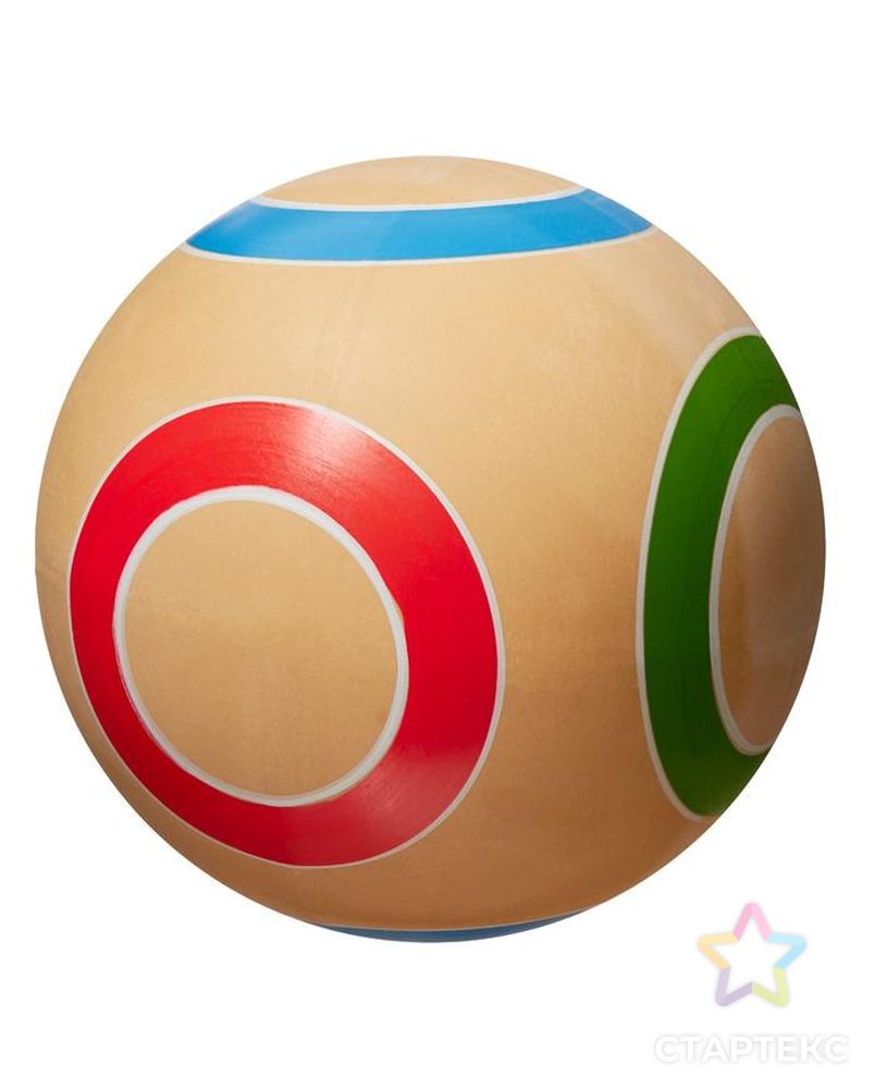 Мяч «Сатурн эко», диаметр 12,5 см, цвета МИКС арт. СМЛ-68776-1-СМЛ0004476189 7