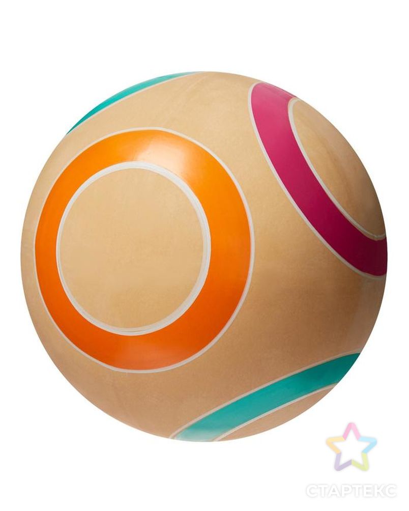 Мяч «Сатурн эко», диаметр 12,5 см, цвета МИКС арт. СМЛ-68776-1-СМЛ0004476189 8