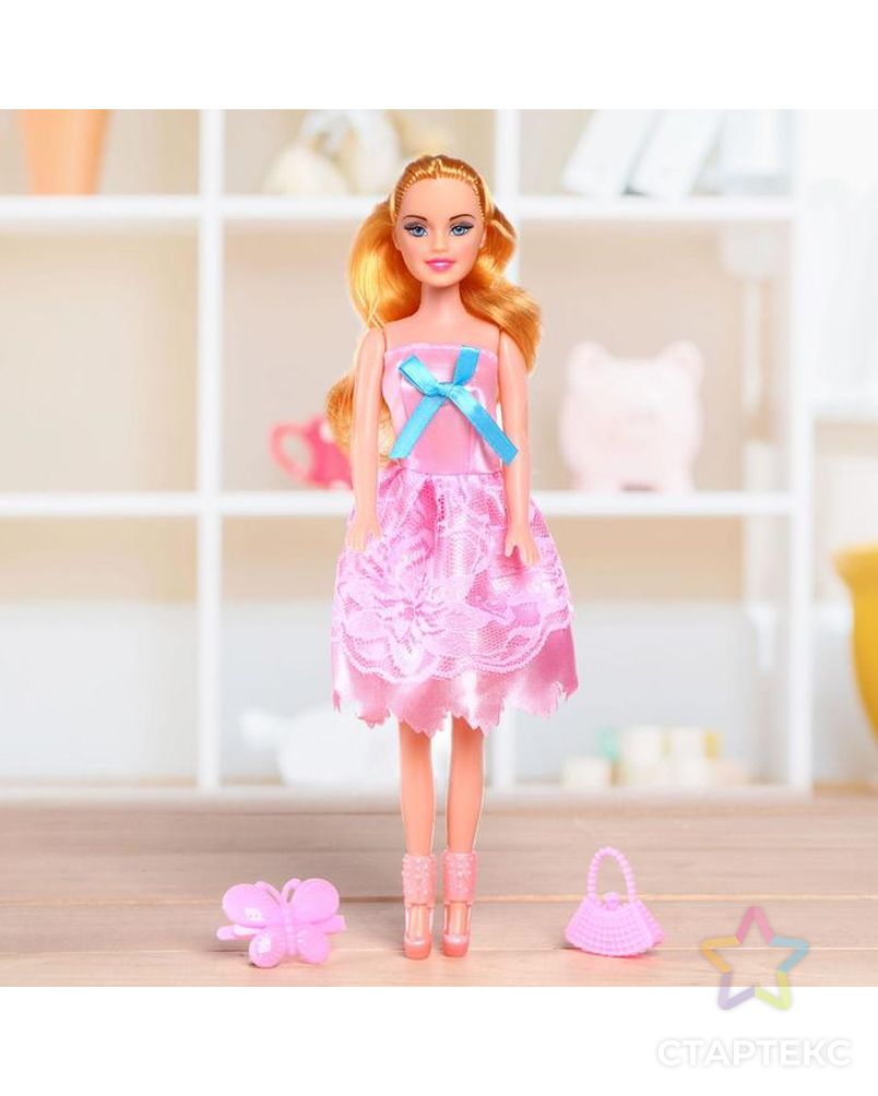 Кукла модель «Даша» в платье, МИКС арт. СМЛ-75239-1-СМЛ0004485134 2