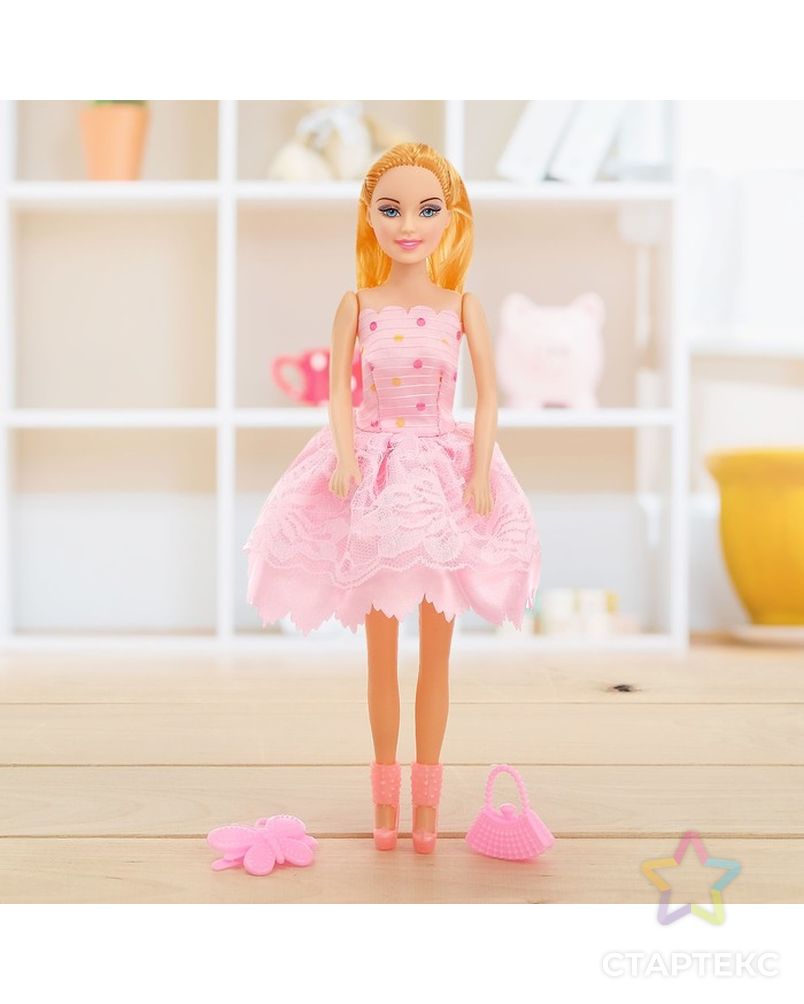 Кукла модель «Даша» в платье, МИКС арт. СМЛ-75239-1-СМЛ0004485134 7