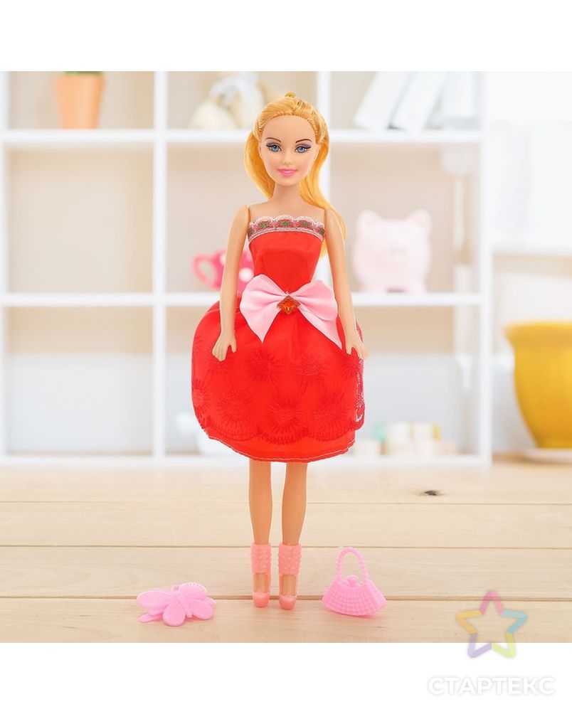 Кукла модель «Даша» в платье, МИКС арт. СМЛ-75239-1-СМЛ0004485134 8