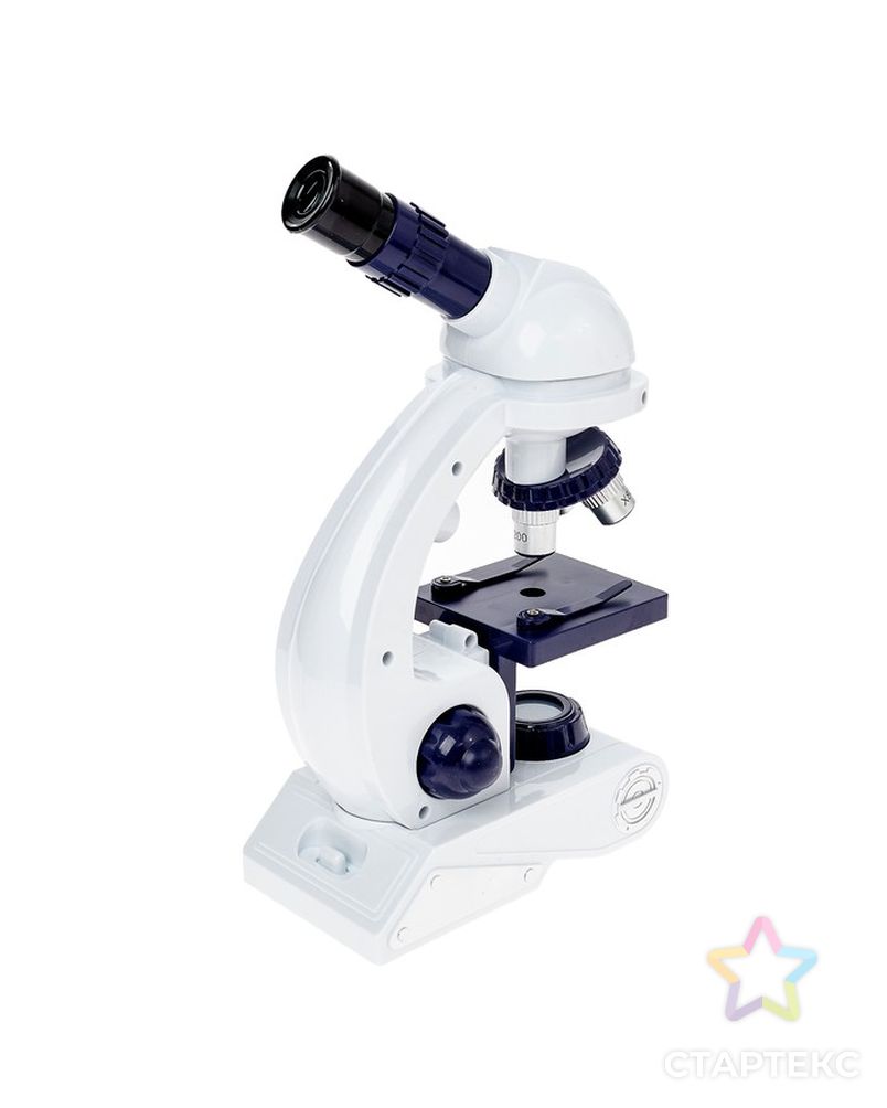 Микроскоп «Юный биолог», увеличение х80, х200, х450 арт. СМЛ-76149-1-СМЛ0004491908 3