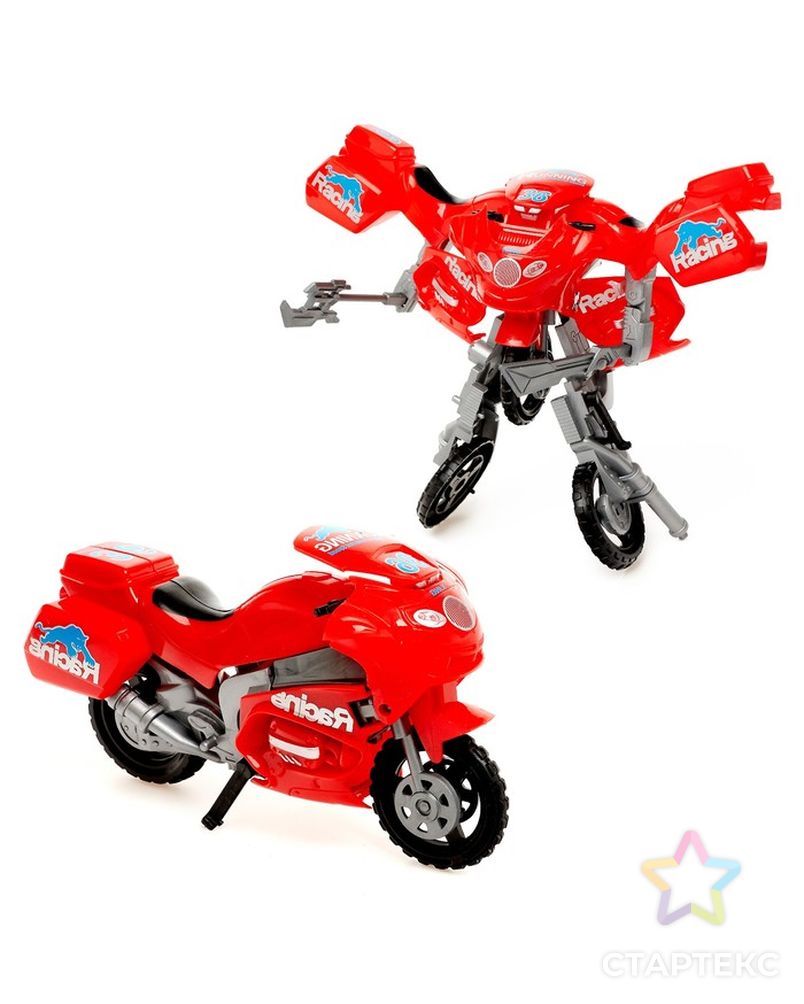 Робот-трансформер «Мотоцикл», цвета МИКС арт. СМЛ-75095-1-СМЛ0004505074 2