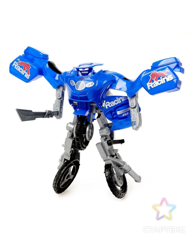Робот-трансформер «Мотоцикл», цвета МИКС арт. СМЛ-75095-1-СМЛ0004505074 4
