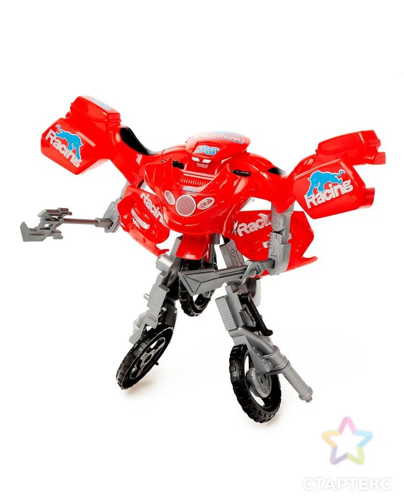 Робот-трансформер «Мотоцикл», цвета МИКС арт. СМЛ-75095-1-СМЛ0004505074 6