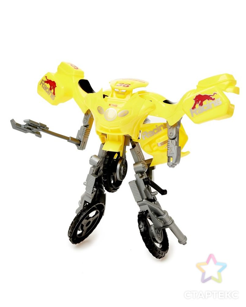 Робот-трансформер «Мотоцикл», цвета МИКС арт. СМЛ-75095-1-СМЛ0004505074 8