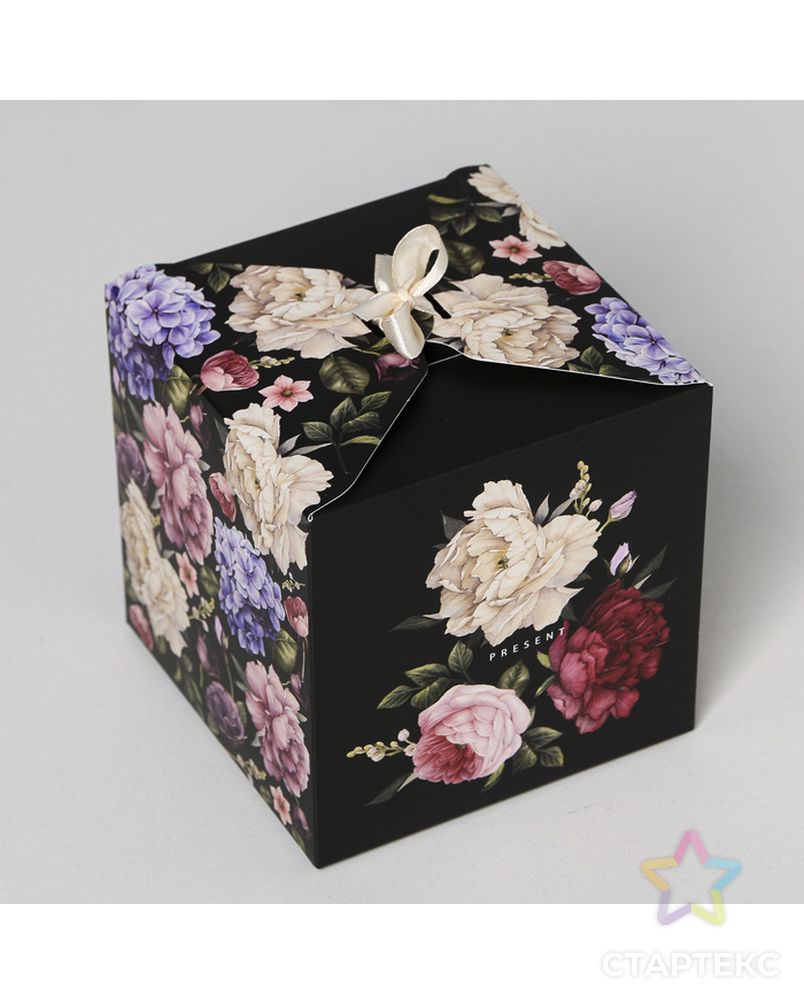 Коробка складная Present, 12 × 12 × 12 см арт. СМЛ-73229-1-СМЛ0004512872 4