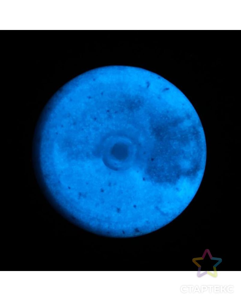 Краска акриловая люминесцентная, 20 мл LUXART Lumi синий, небесно-голубое свечение арт. СМЛ-175131-1-СМЛ0004515075 7