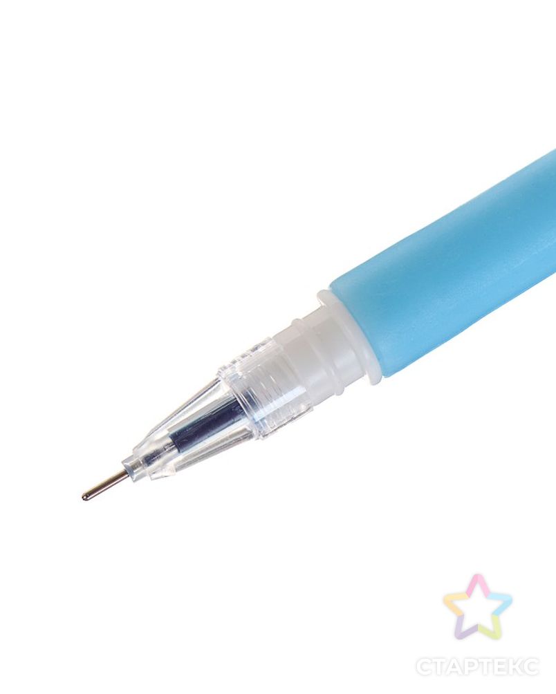 Ручка гелевая-прикол МИКС Ромашки, меняет цвет при ультрафиолете арт. СМЛ-74712-1-СМЛ0004519086 4