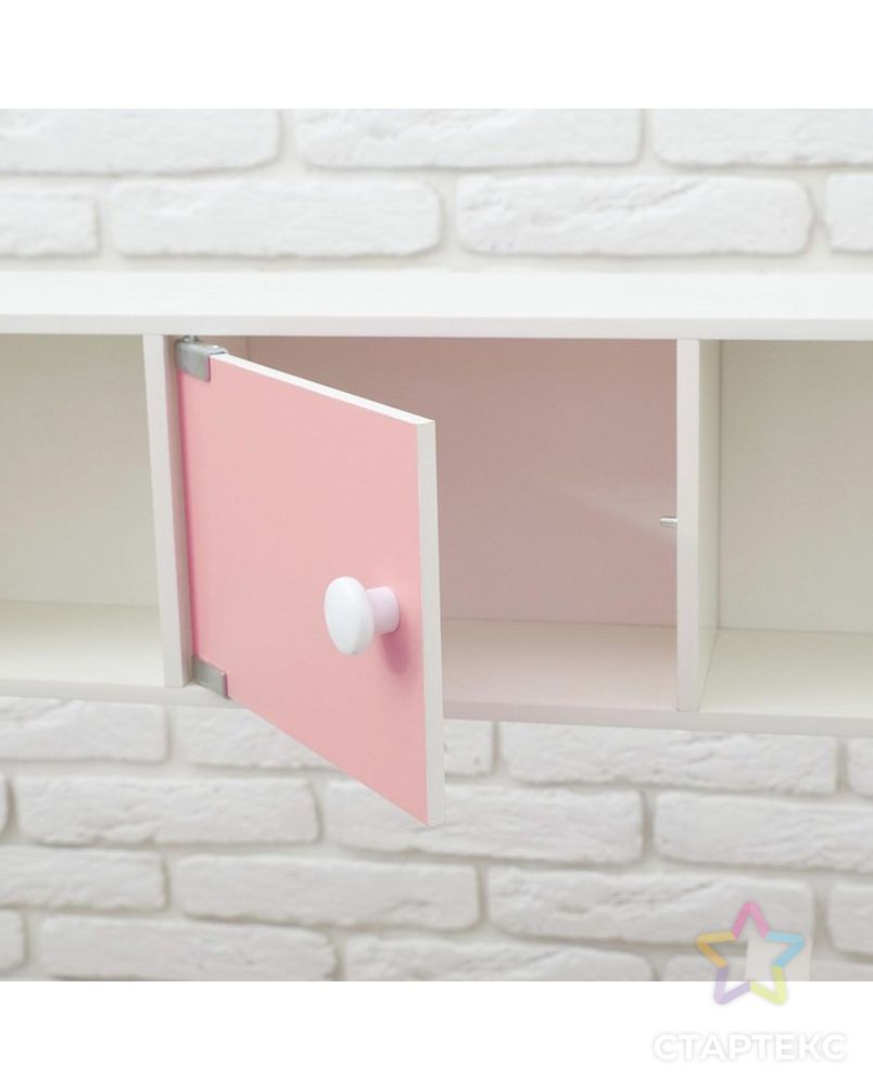 Игровая мебель «Кухонный гарнитур», световые и звуковые эффекты, цвет розовый, интерактивная панель арт. СМЛ-118157-1-СМЛ0004524590 5
