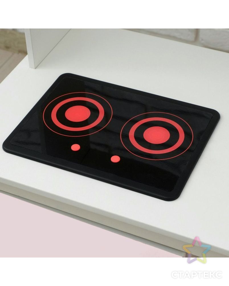 Игровая мебель «Кухонный гарнитур», световые и звуковые эффекты, цвет розовый, интерактивная панель арт. СМЛ-118157-1-СМЛ0004524590 7