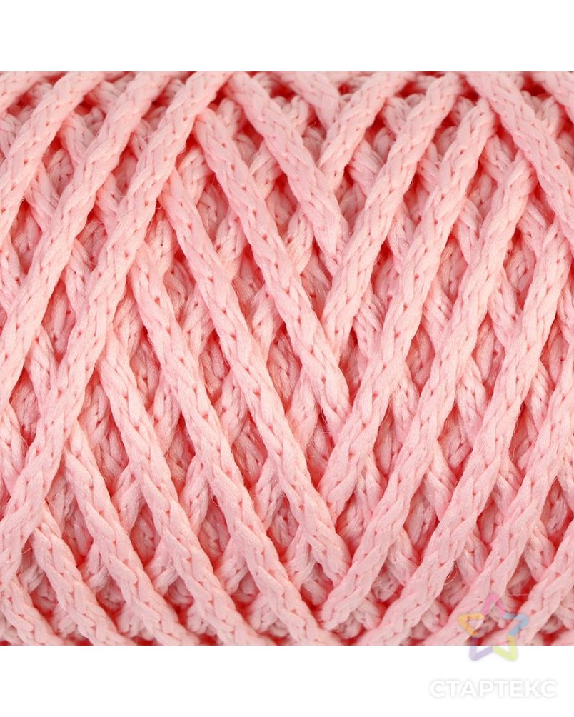 Шнур для вязания "Классик" без сердечника 100% полиэфир ширина 4мм 100м (оливковый) арт. СМЛ-23571-26-СМЛ0004524602 1