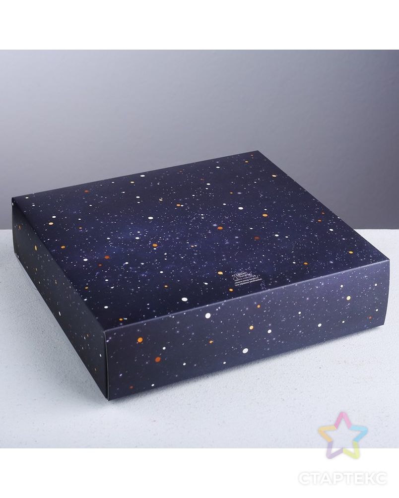 Коробка подарочная Stars, 16,5 х12,5 х5 см арт. СМЛ-99278-2-СМЛ0004532928 4