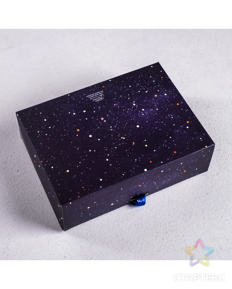 Коробка подарочная Stars, 16,5 х12,5 х5 см арт. СМЛ-99278-1-СМЛ0004532948 4