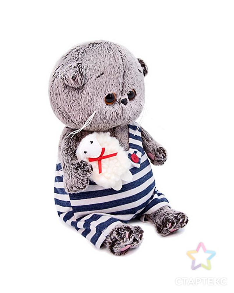 Мягкая игрушка «Басик Baby с овечкой», 20 см арт. СМЛ-71802-1-СМЛ0004543947 2