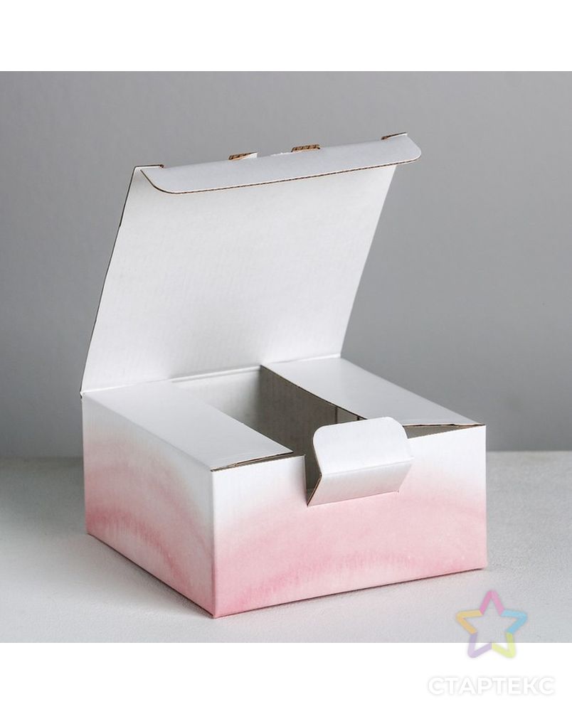 Коробка‒пенал «Самой нежной», 15 × 15 × 7 см арт. СМЛ-73337-1-СМЛ0004562396 5