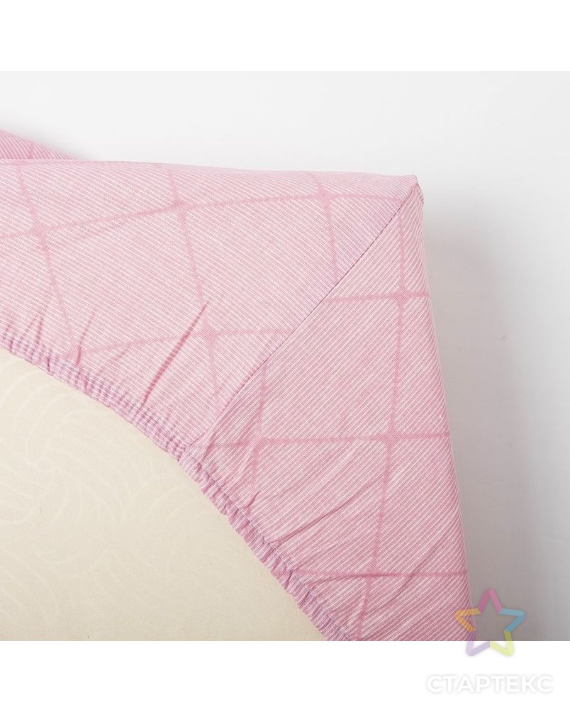 Детское постельное бельё «Спящие зверюшки», цвет розовый, 112х147, 100х150, 40х60см арт. СМЛ-175285-1-СМЛ0004580220 3