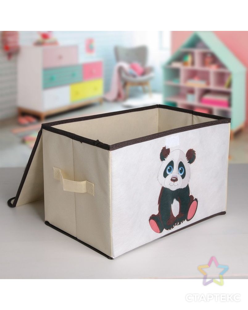 Короб для хранения «Малыш панда» арт. СМЛ-76748-1-СМЛ0004585622 2