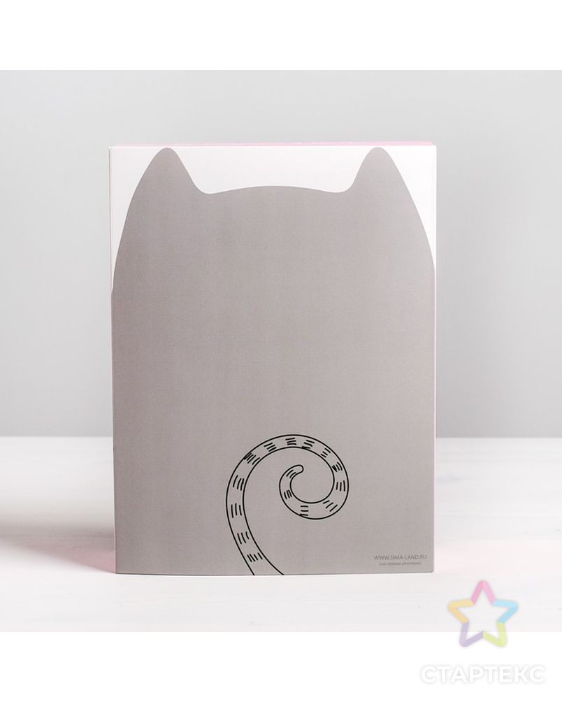 Коробка для сладостей «Котик», 20 × 15 × 5 см арт. СМЛ-79534-1-СМЛ0004599446 3