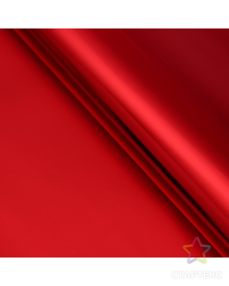 Пленка для цветов "Глянец", красный, 58 см х 5 м арт. СМЛ-99907-1-СМЛ0004608824 2