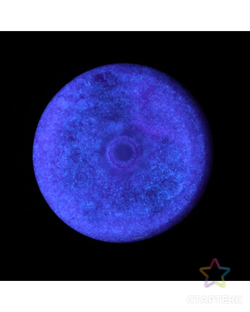 Краска акриловая люминесцентная, 20 мл LUXART Lumi фиолетовый, небесно-голубое свечение арт. СМЛ-185511-1-СМЛ0004616625 7