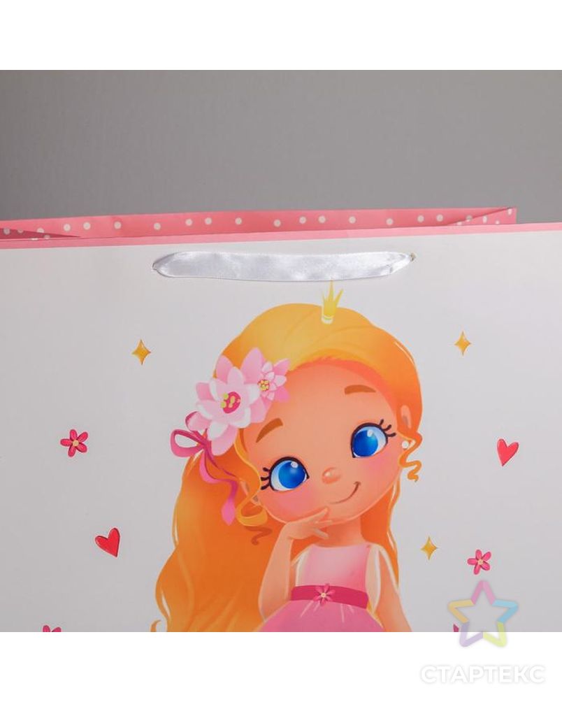 Пакет ламинированный «Милой принцессе», XL 49 × 40 × 19 см арт. СМЛ-87151-1-СМЛ0004623301 4