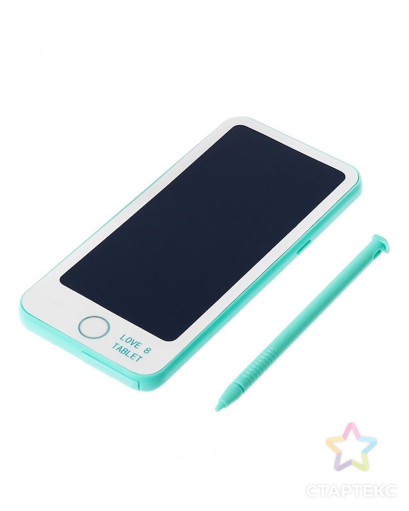 Планшет для рисования LCD «Мини», с ручкой, цвета МИКС арт. СМЛ-77849-1-СМЛ0004625704 7