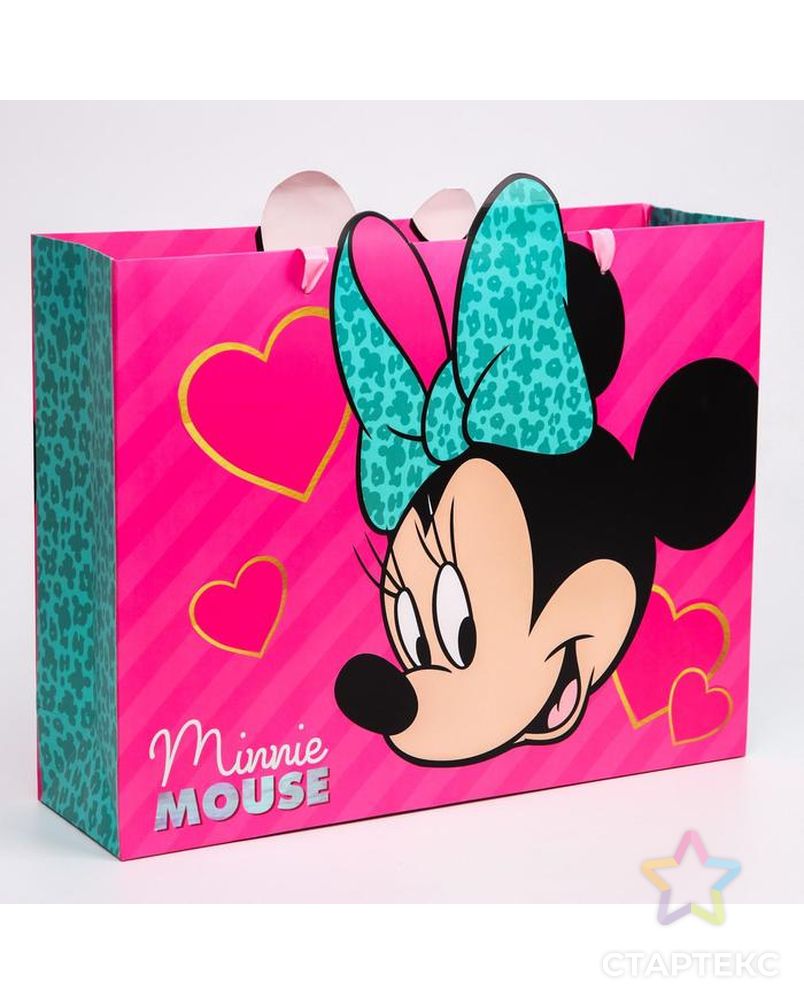 Пакет ламинат горизонтальный "Minnie Mouse", Минни Маус, 31х40х11 см арт. СМЛ-86831-1-СМЛ0004628831 1