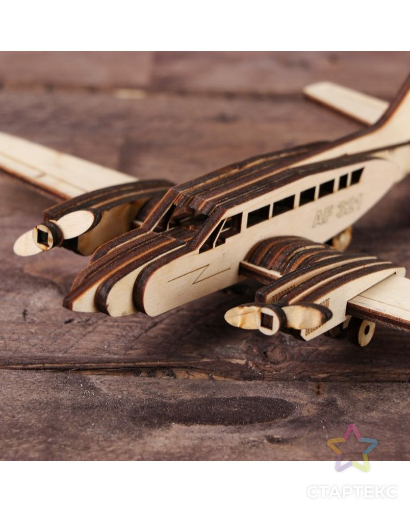 Cборная модель «Самолёт. CESSNA» арт. СМЛ-74856-1-СМЛ0004647479 3