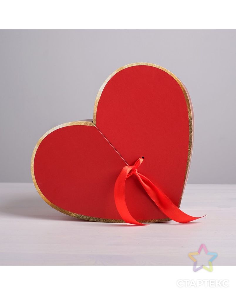 Коробка-сердце «Любовь», 27 х 22 х 11 см арт. СМЛ-121553-1-СМЛ0004663903 6
