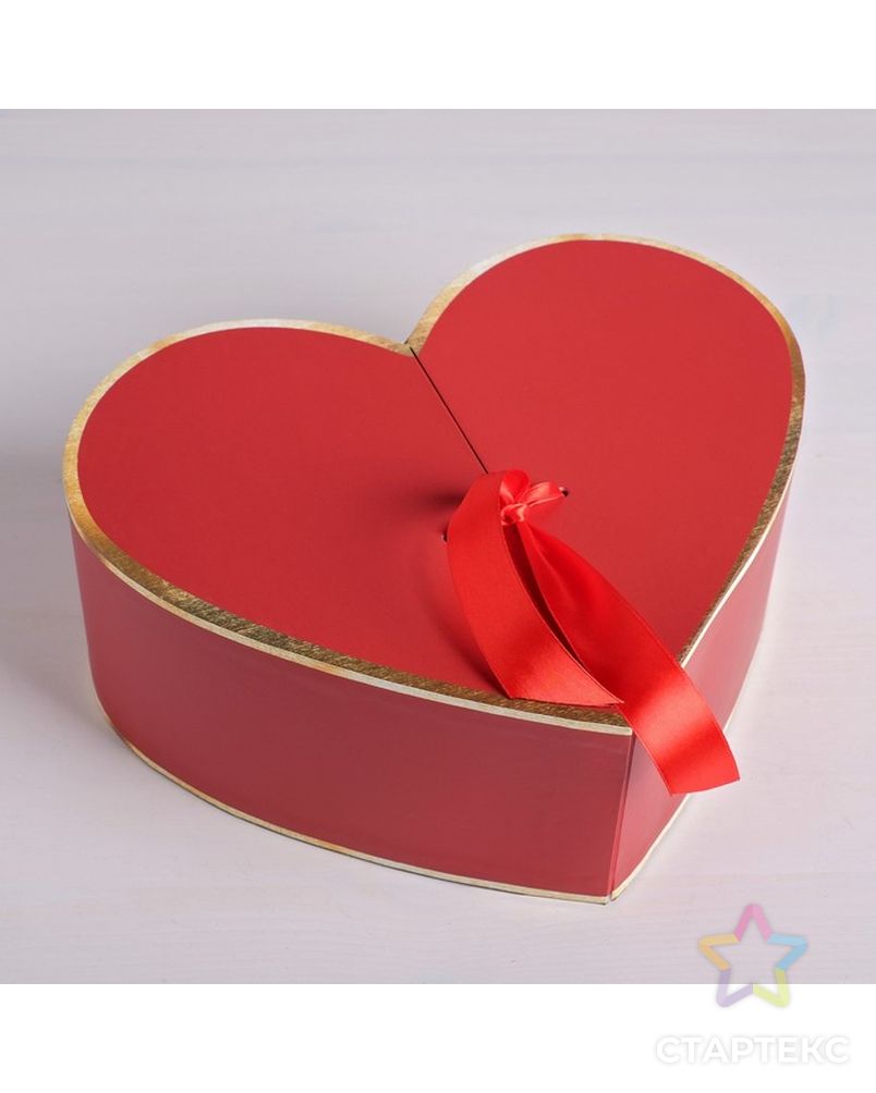 Коробка-сердце «Любовь», 27 х 22 х 11 см арт. СМЛ-121553-1-СМЛ0004663903 7