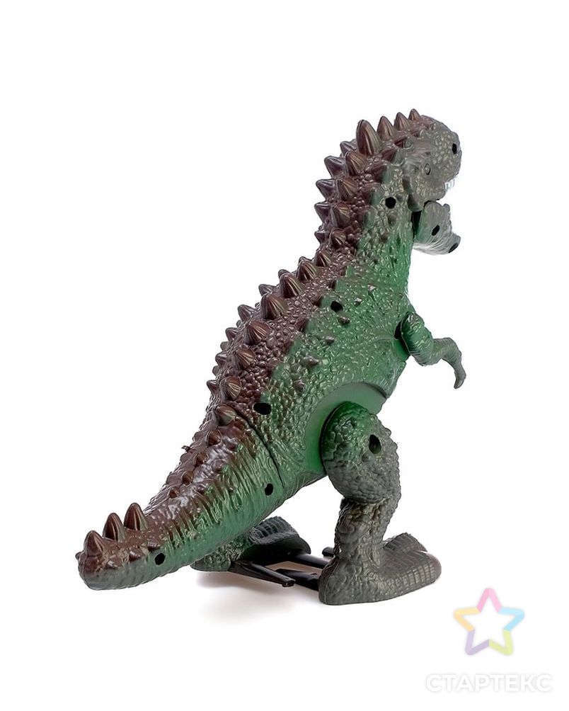 Динозавр «Рекс» работает от батареек, световые и звуковые эффекты, МИКС арт. СМЛ-78741-1-СМЛ0004669850 3