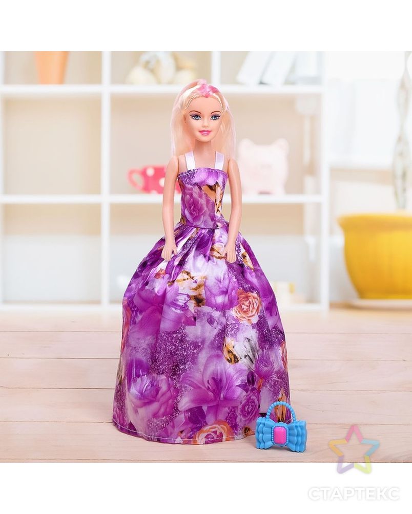 Кукла-модель «Лида» в платье, МИКС арт. СМЛ-79465-1-СМЛ0004671277 2
